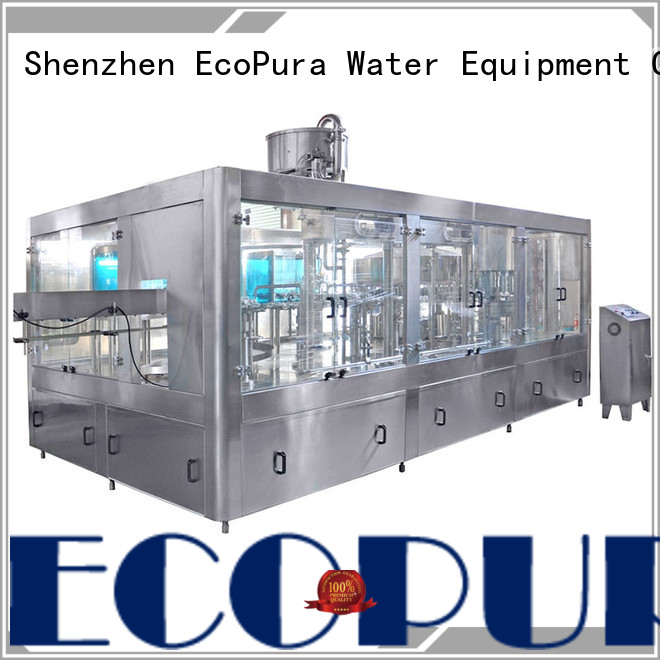 EcoPura filling soft drink filling machine wholesale for upgrade industries