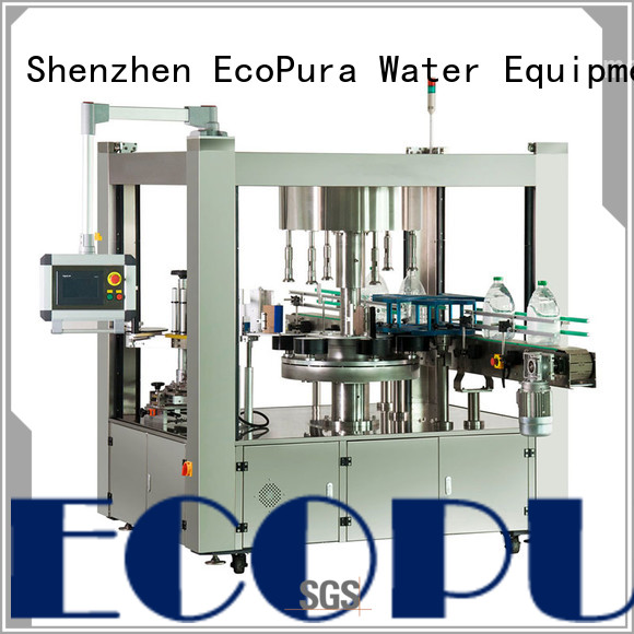 EcoPura factory directly supply bottle labeler machine international market for commerce