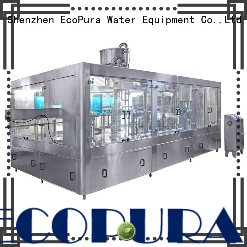EcoPura filling carbonated soft drinks filling machine wholesale for sale