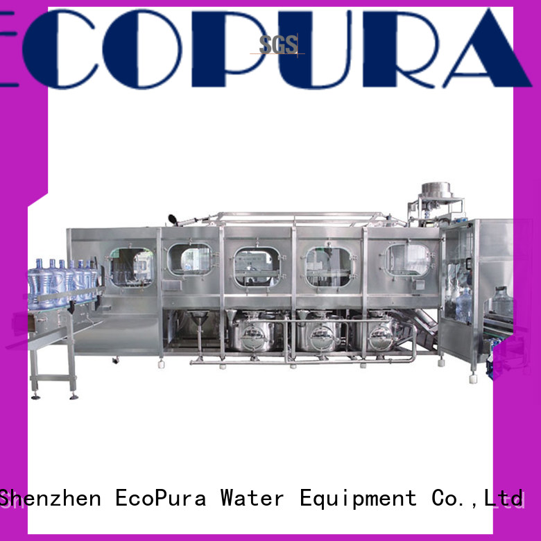 EcoPura bottling water bottling equipment factory for commercial production
