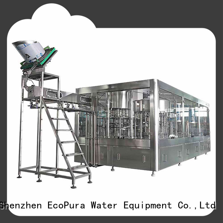 EcoPura machine small liquid filling machine factory for liquids