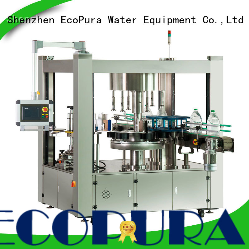 round bottle labeling machine double for wholesale EcoPura