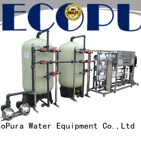 EcoPura premium quality water treatment machine price solution expert for the global market