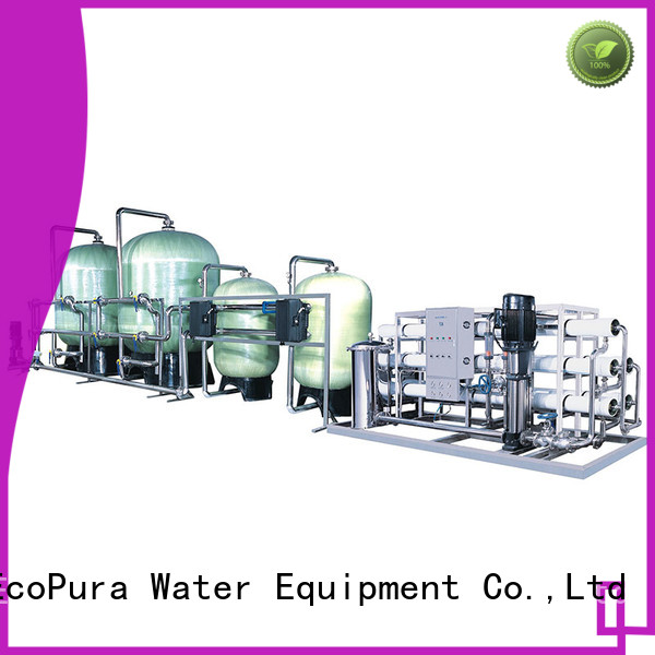 EcoPura 100% quality water process equipment exporter for water purification