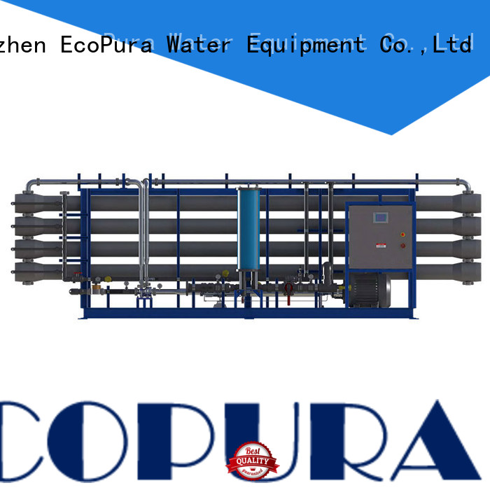 EcoPura 25m3h best water treatment exporter for water purification