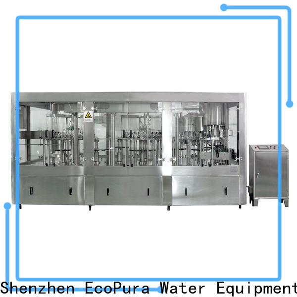 EcoPura unreserved service oil bottling machine overseas trader for sale