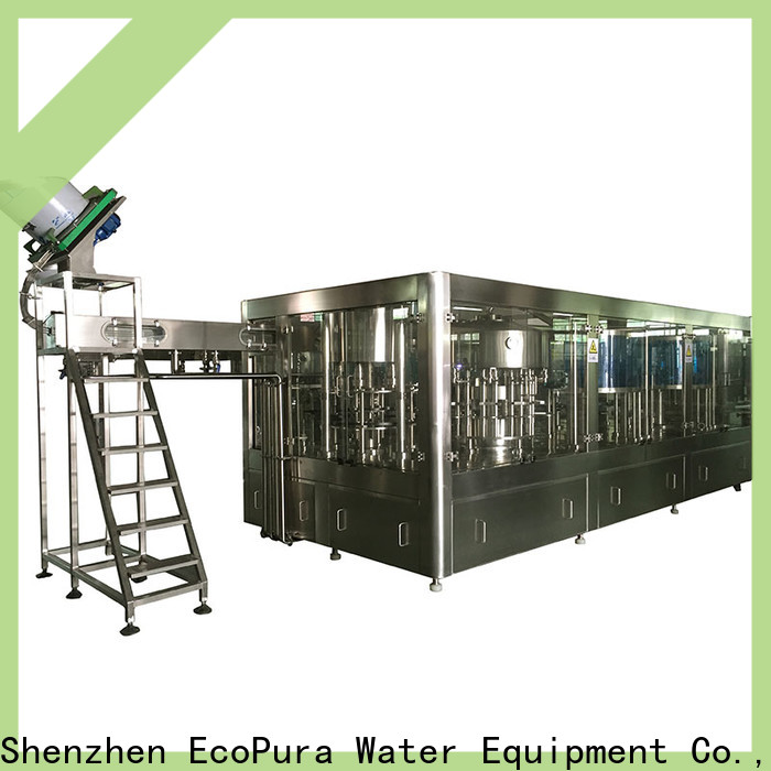 EcoPura low cost automatic liquid filling machine trade partner for beverages