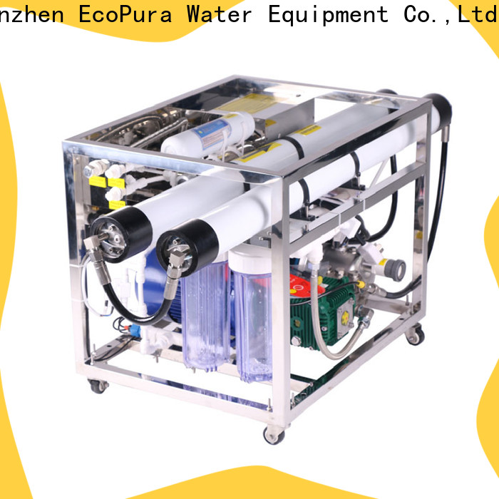 EcoPura premium quality water treatment machine manufacturers solution expert for the global market