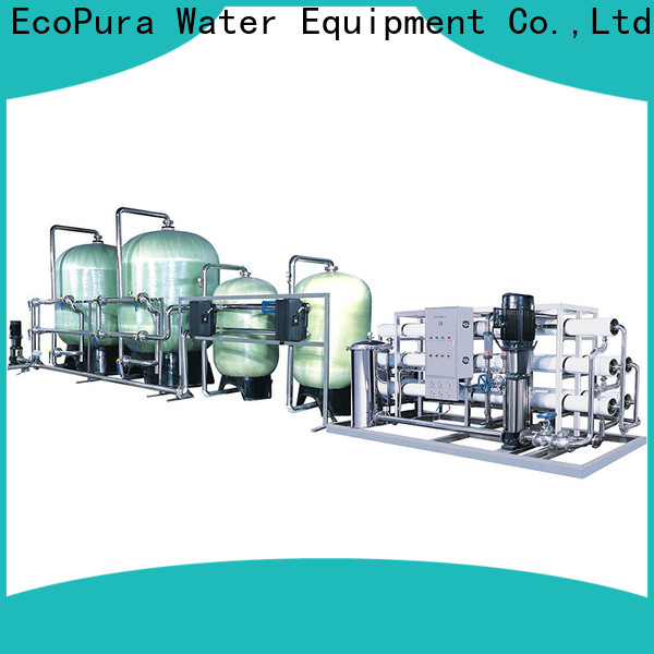 EcoPura standard water processing machine exporter for water purification