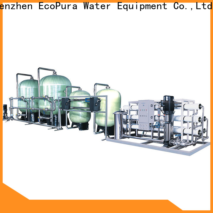 EcoPura standard water treatment process wholesaler trader for water purification