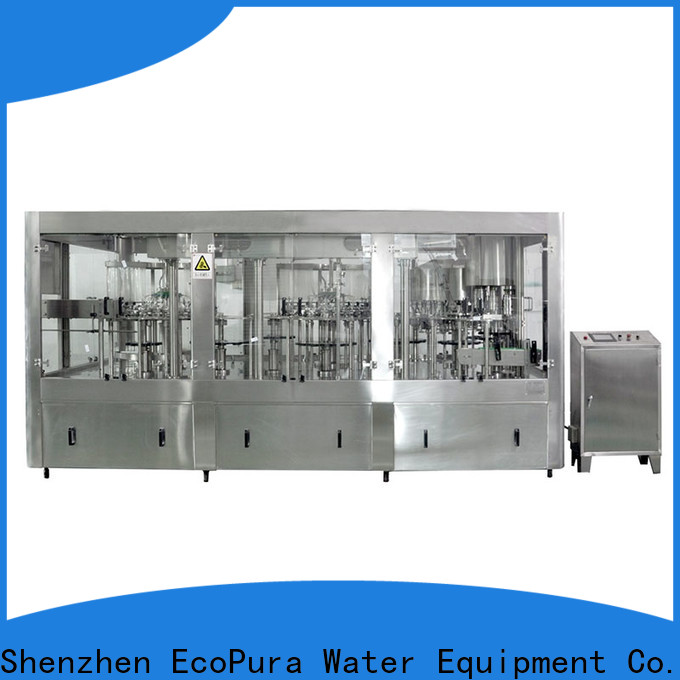 EcoPura unreserved service oil bottling machine international trader for importer