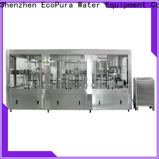 EcoPura unreserved service oil bottling machine overseas trader for sale