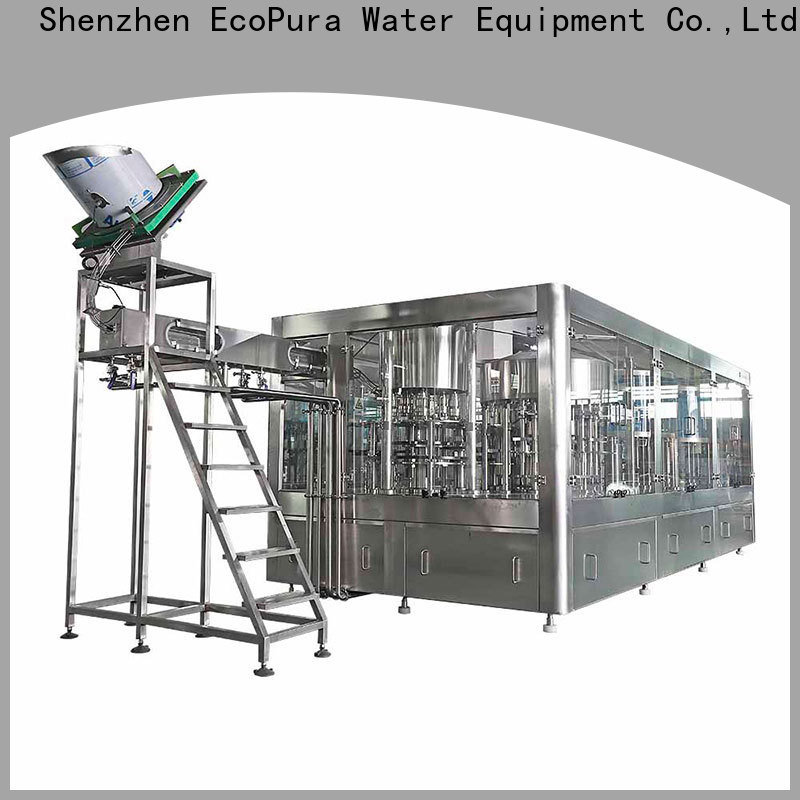 EcoPura low cost bottle filler manufacturer for liquids