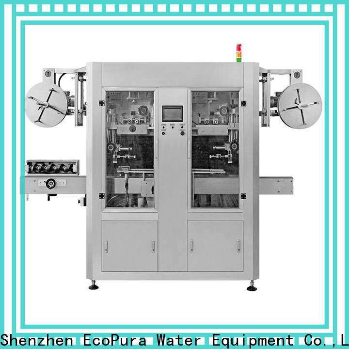 EcoPura melt bottle labeler equipment trade partner for commerce