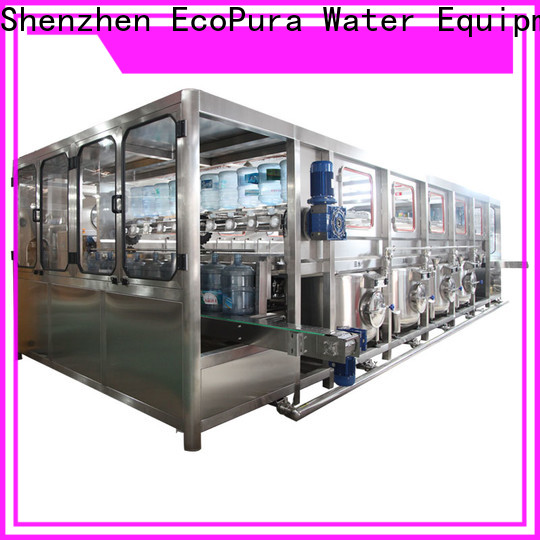 EcoPura 600bph filling equipment factory for commercial production