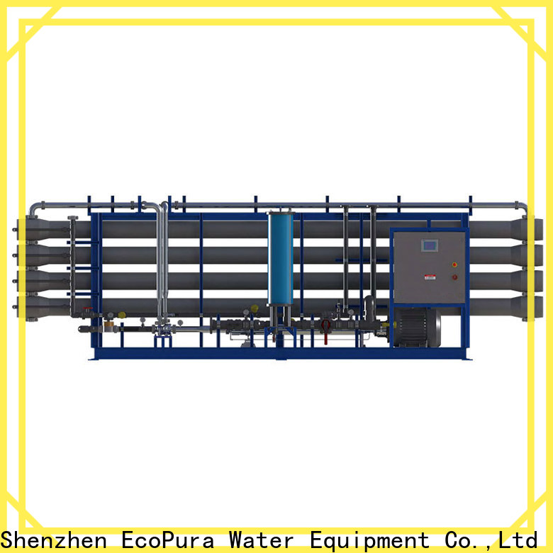 EcoPura 20m3h water treatment equipment exporter for water purification