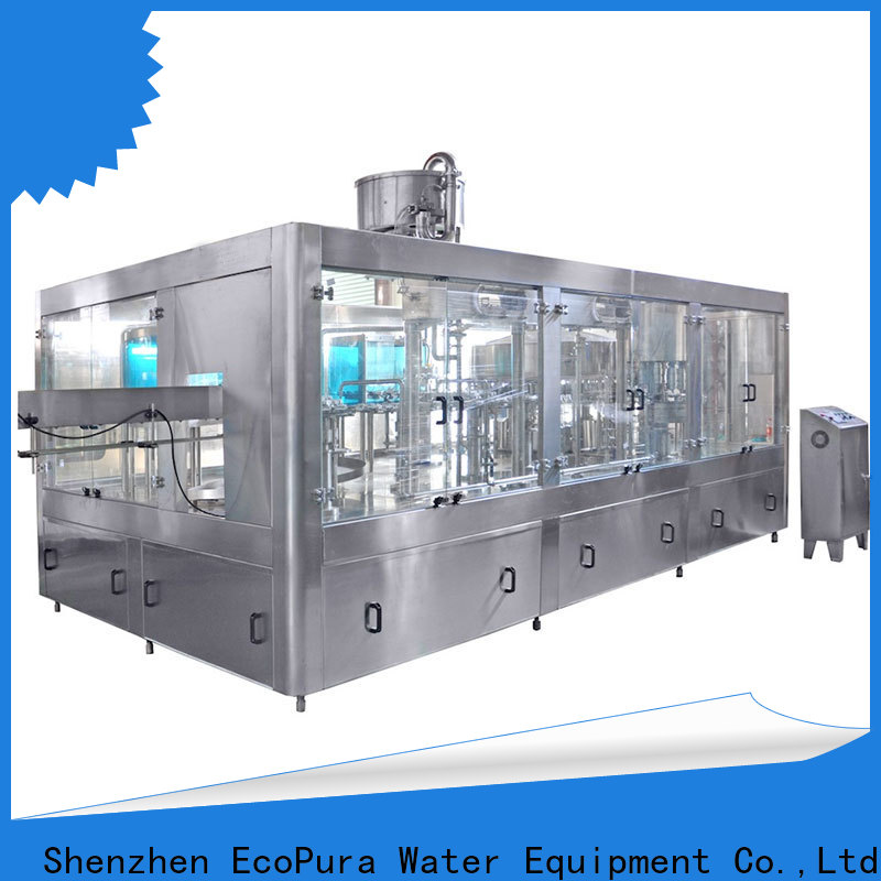 EcoPura 3in1 carbonated soft drinks filling machine trader for importer