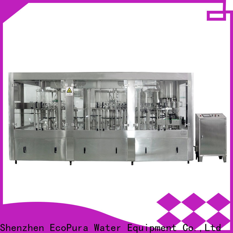 EcoPura low cost juice bottling machine international market for distribution
