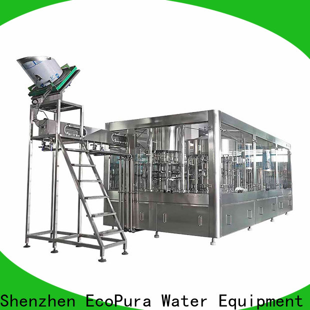 EcoPura hot sale automatic liquid filling machine manufacturer for beverages
