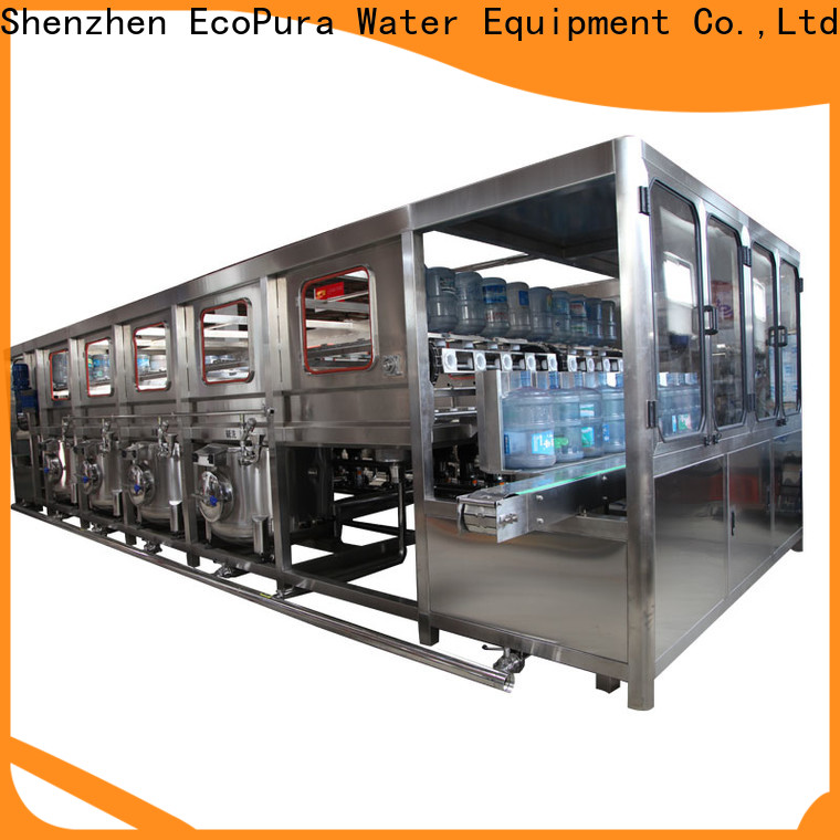 EcoPura automatic mineral water bottle filling machine manufacturer for industrial production