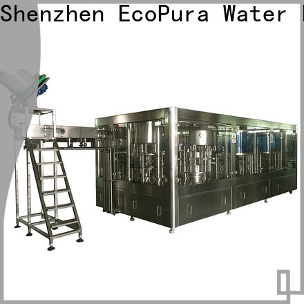 EcoPura ISO9001 certified wine bottling machine manufacturer for market