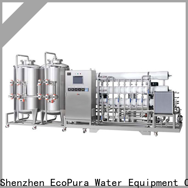 EcoPura standard water treatment plant manufacturers exporter for water purification