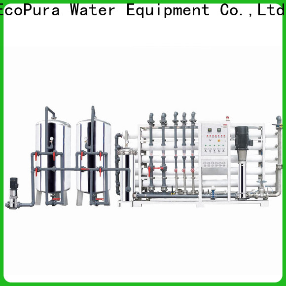 EcoPura strict inspection water treatment companies exporter for the global market