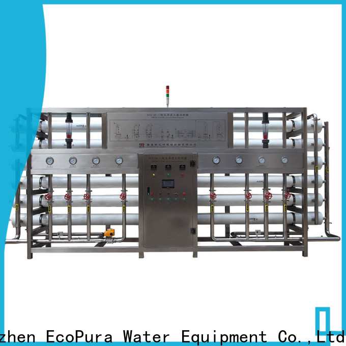 EcoPura 5m3h water treatment machine price wholesaler trader for water treatment