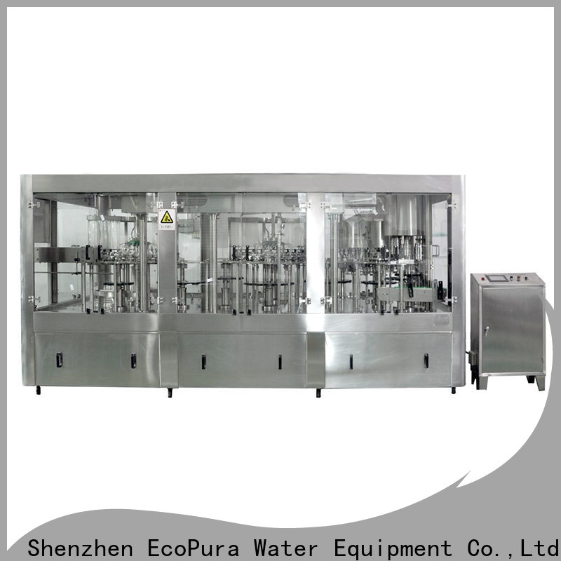 EcoPura volumetric oil bottling machine overseas trader for sale