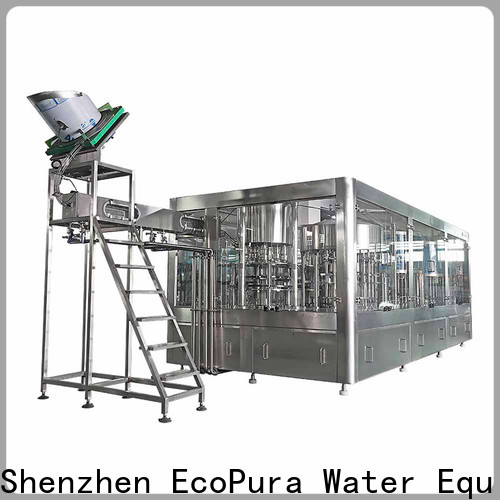 EcoPura 4in1 automatic liquid filling machine factory for beverages