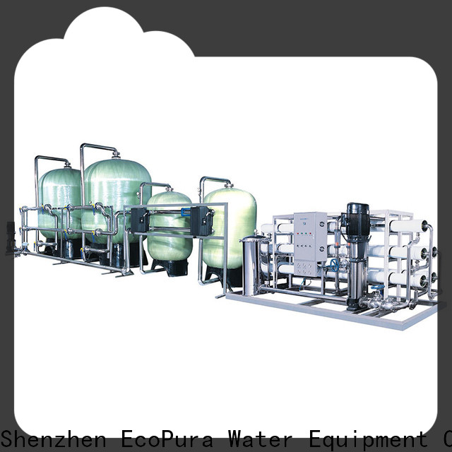 EcoPura purification water treatment equipment manufacturers exporter for water treatment