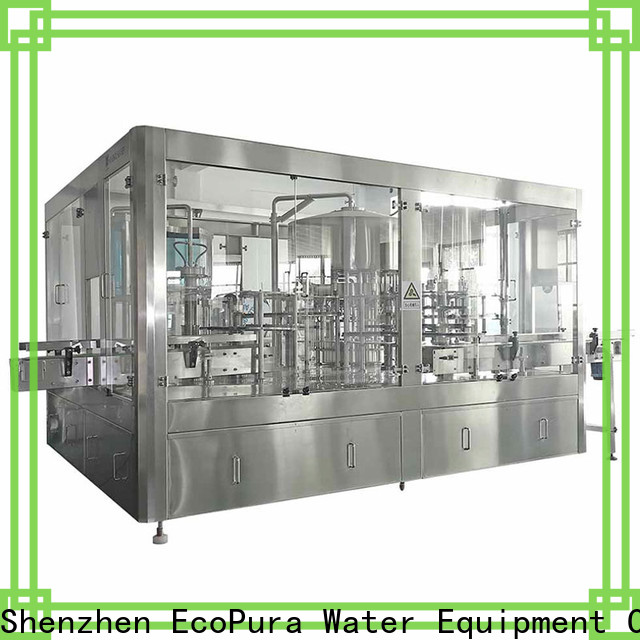EcoPura new water bottle filling machine international trader for distribution