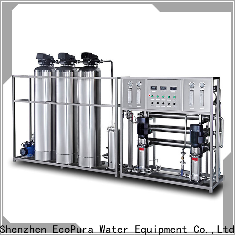 EcoPura standard water treatment machine manufacturers exporter for water purification