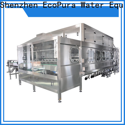 EcoPura 100450bph mineral water bottle filling machine manufacturer for industrial production