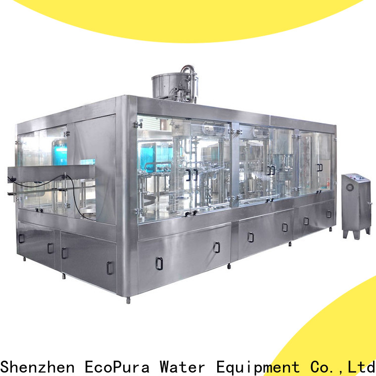 EcoPura automatic carbonated soft drinks filling machine factory for sale