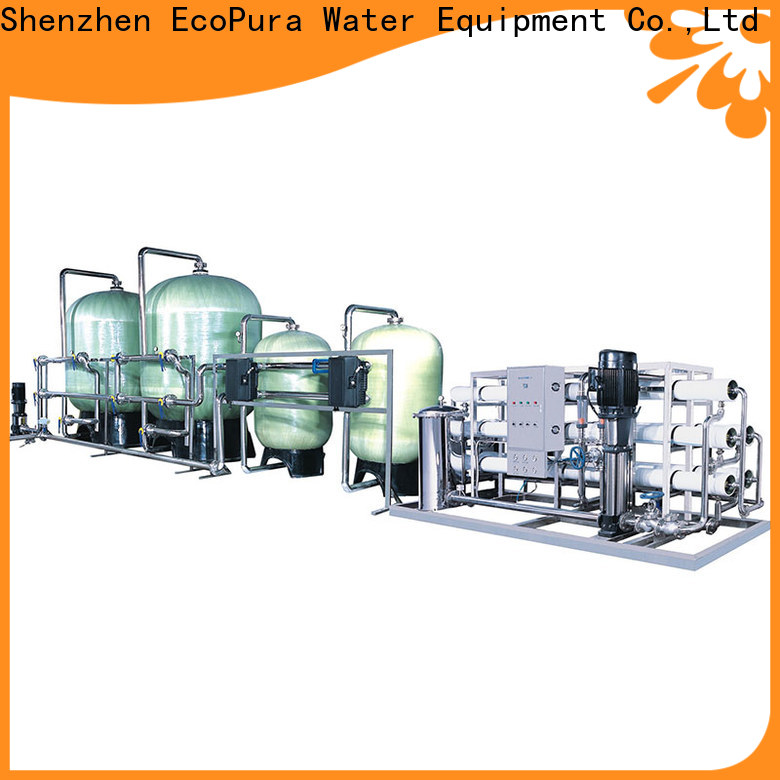 EcoPura standard water treatment equipment for sale wholesaler trader for the global market