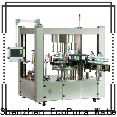 EcoPura double bottle labeler equipment international market for sale