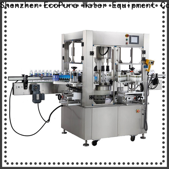 EcoPura ISO9001 certified bottle labeler equipment trade partner for sale