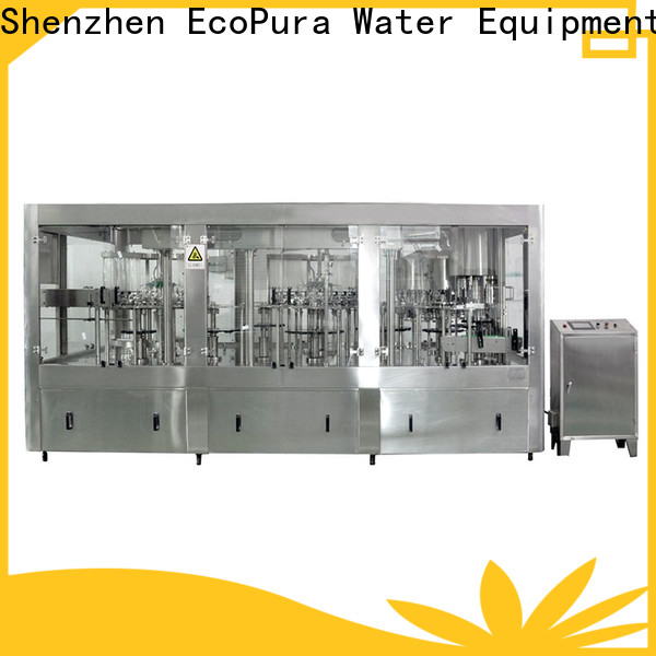 EcoPura unreserved service oil bottling machine producer for sale