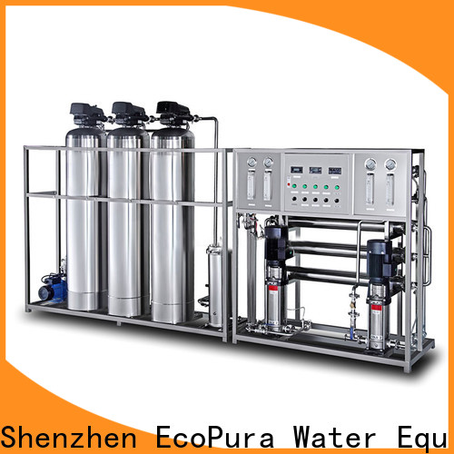 EcoPura softener water treatment machine manufacturers exporter for water treatment