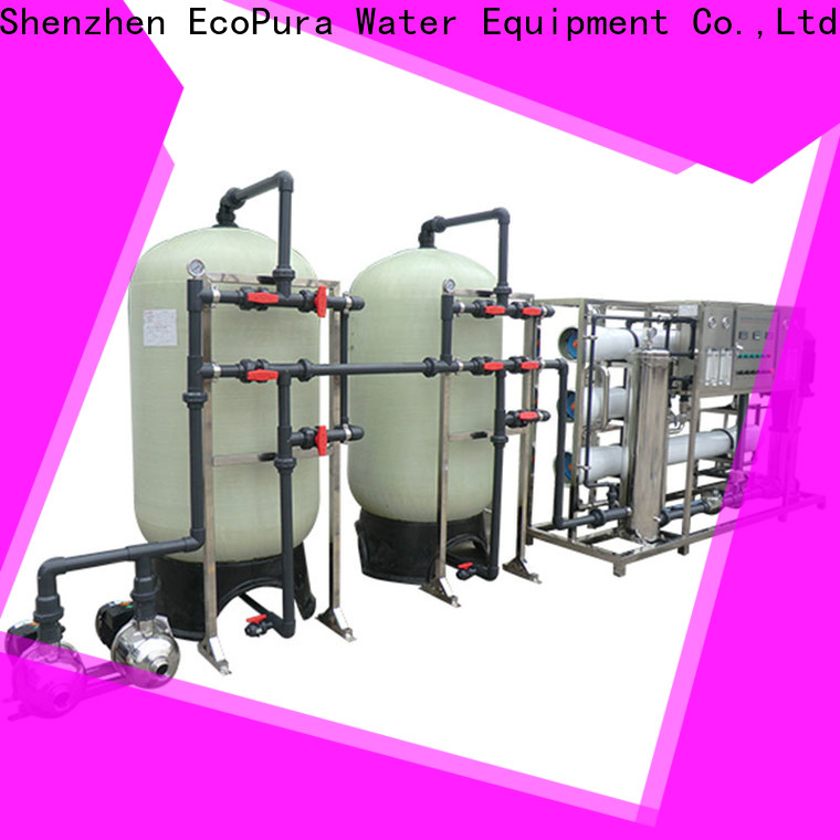 EcoPura premium quality water treatment equipment for sale exporter for water purification