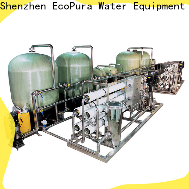 EcoPura 30m3h water treatment equipment manufacturers exporter for the global market