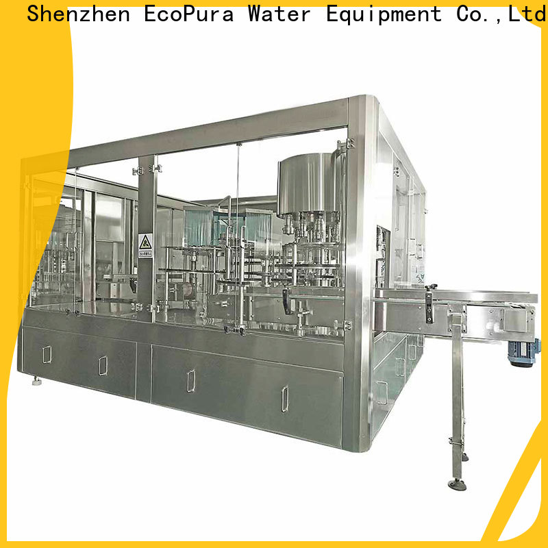 EcoPura 3l10l mineral water filling machine international trader for factory