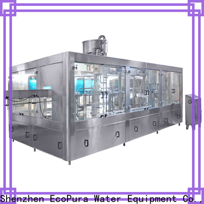 EcoPura filling soft drink filling machine factory for upgrade industries