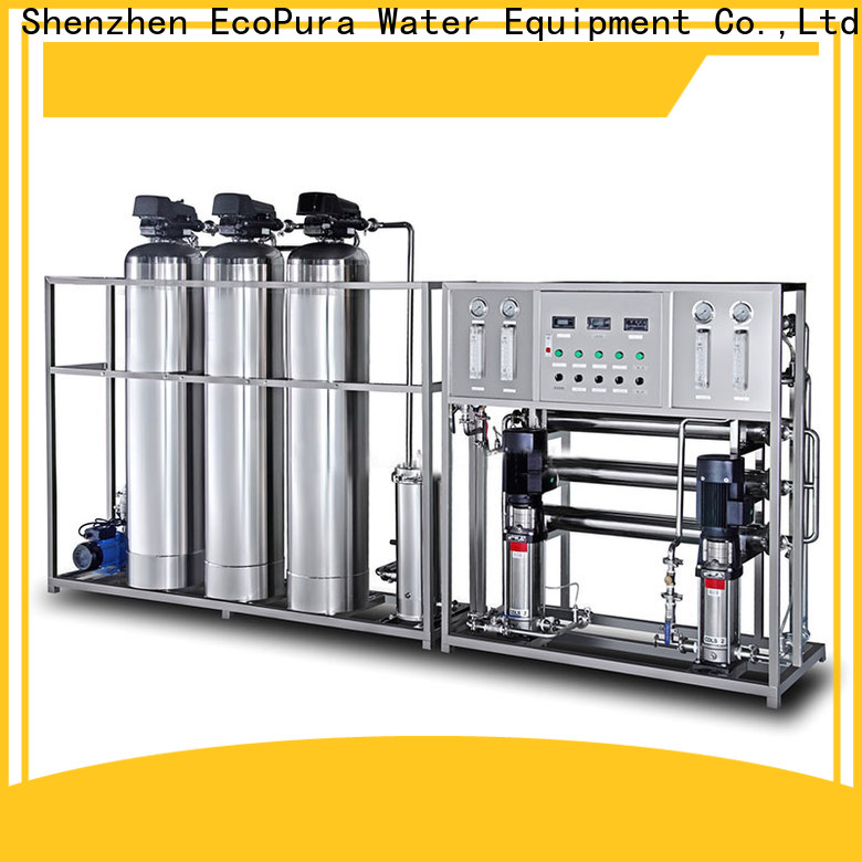 EcoPura 100% quality water treatment machine exporter for water treatment