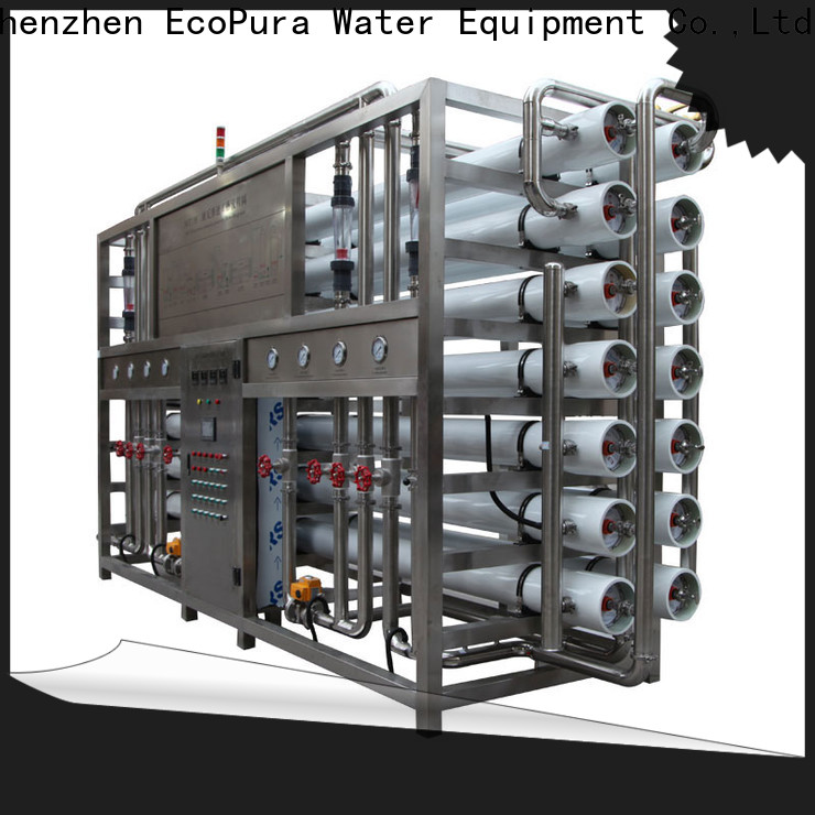 EcoPura pretreatment water treatment equipment for sale solution expert for water purification