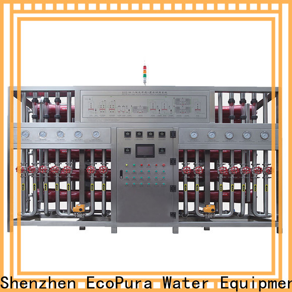 EcoPura ro water treatment plant manufacturers exporter for water treatment