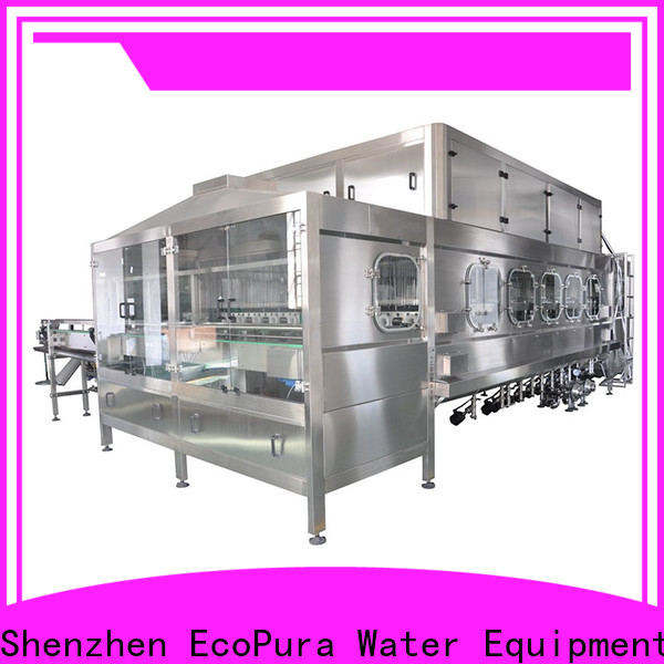 EcoPura 1200bph water bottling equipment manufacturer for industrial production