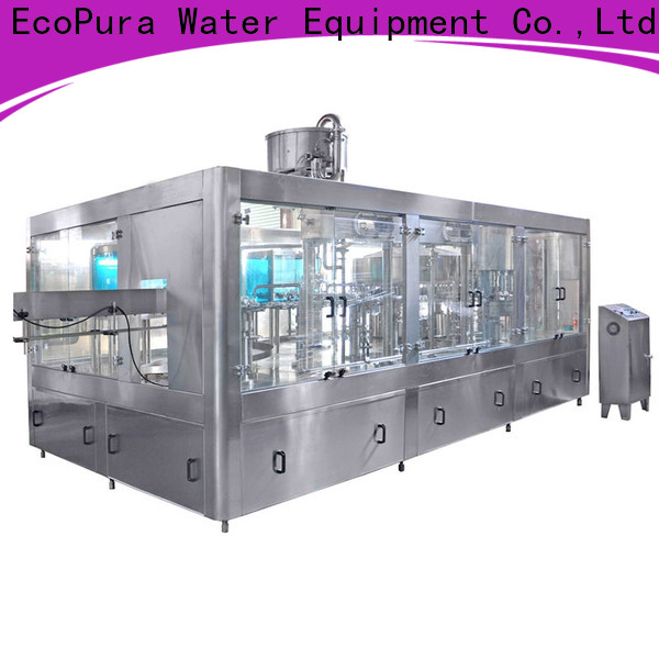 EcoPura filling carbonated soft drinks filling machine trader for importer