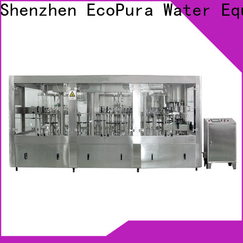 EcoPura dedicated service oil bottling machine producer for industrial production